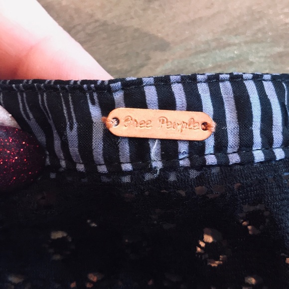 Free People Lace and Floral Blouse - Picture 6 of 6